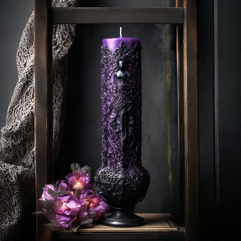 Candle Making Vinings - Donkere gotische stijl driedimensionaal met ranken