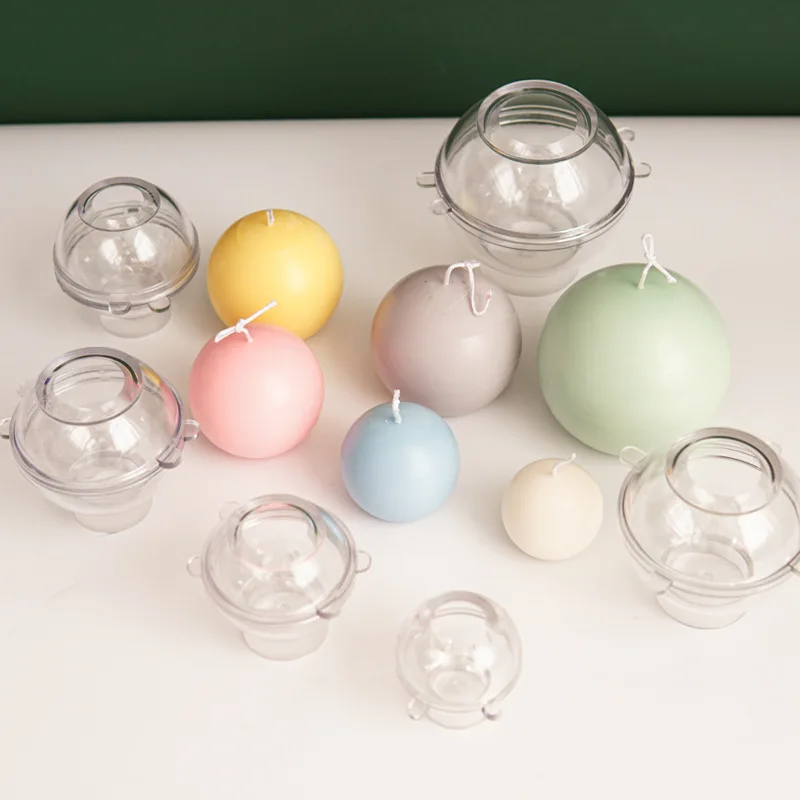Candle Making Kits - 5-8 cm bolvormige kaars plastic mal