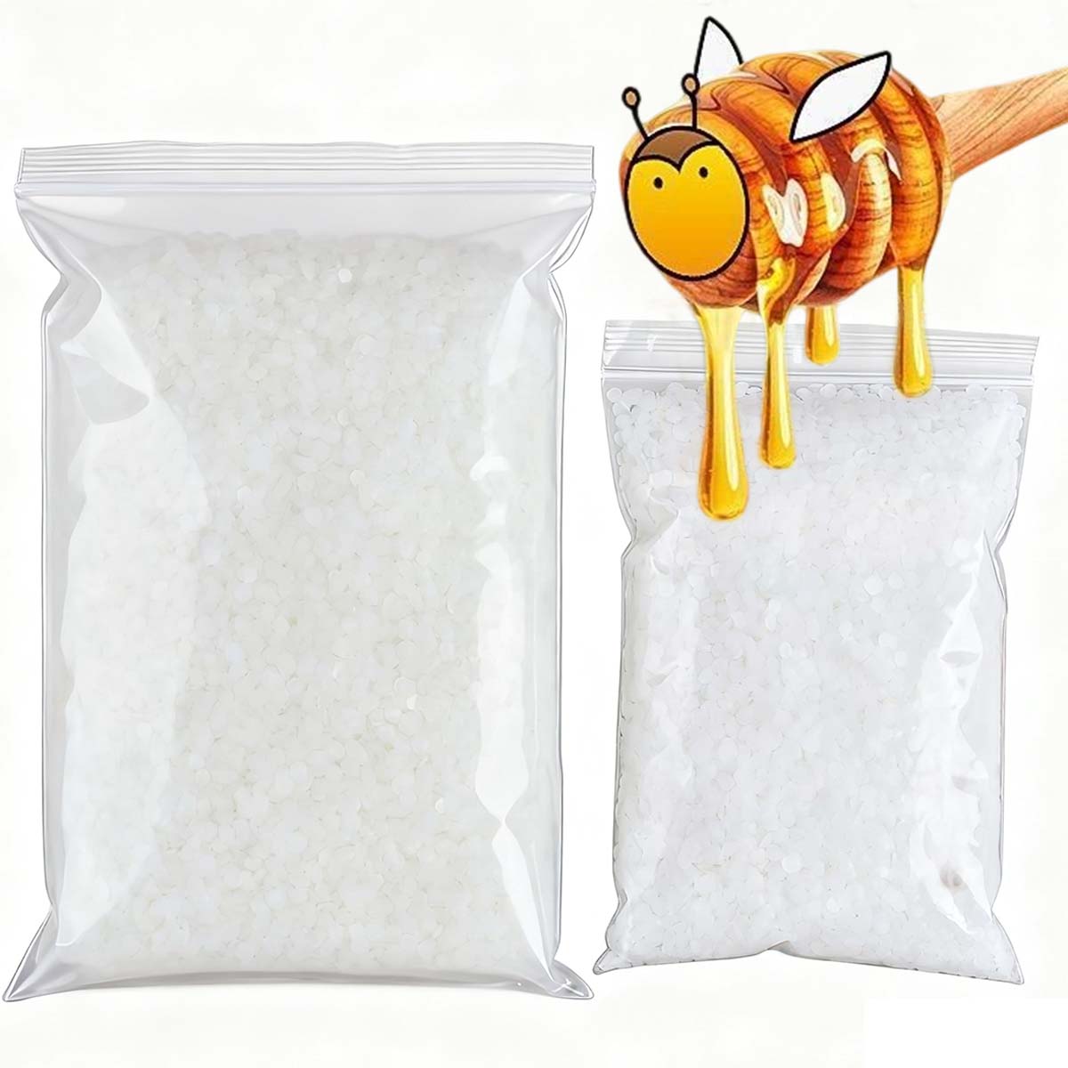 Candle Making Los Angeles - 200g-1000g Witte Bijenwas Puur Natuurlijke Korrelige