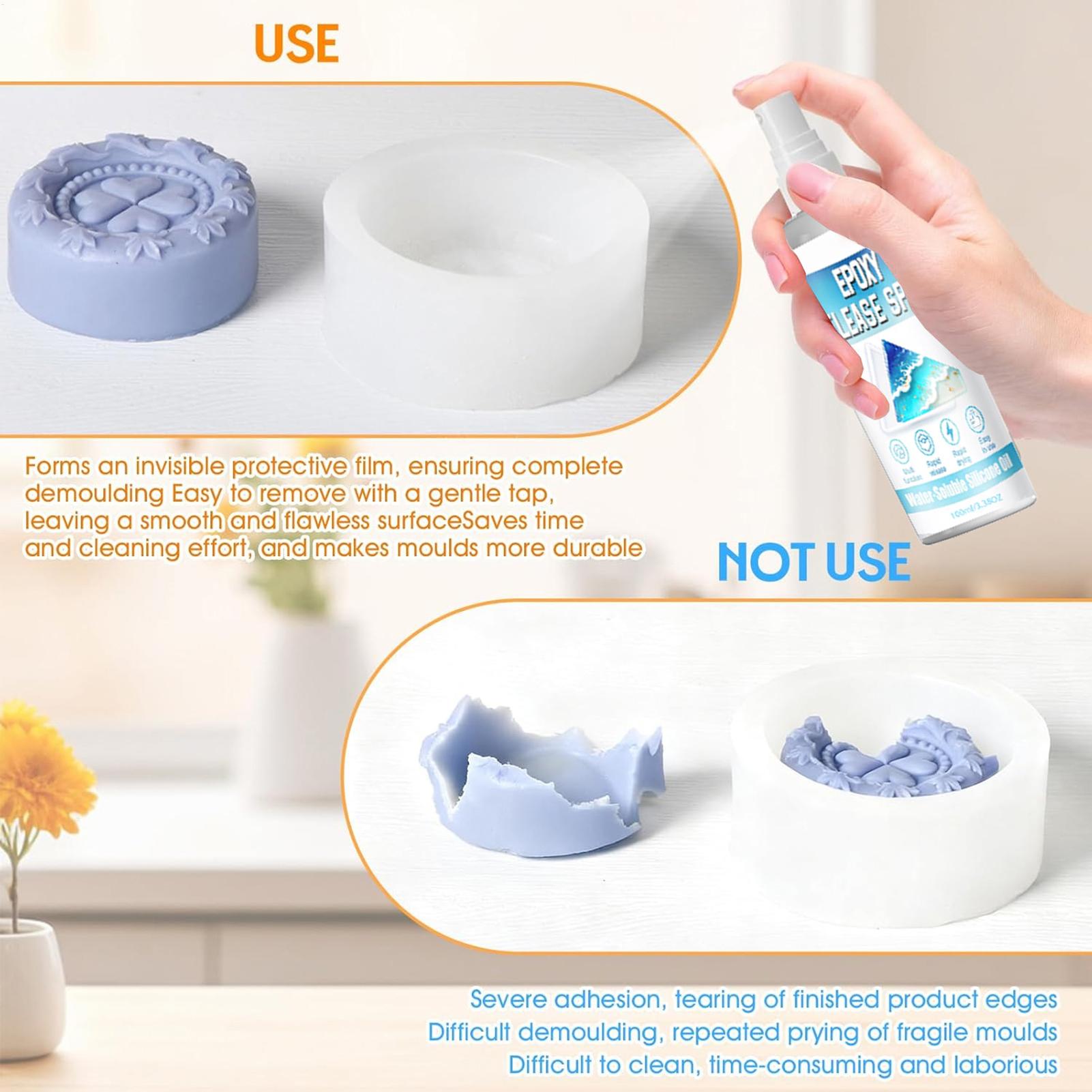 Siliconen ontvormspray Epoxy o - Candle Making Workshop recensie en prijs