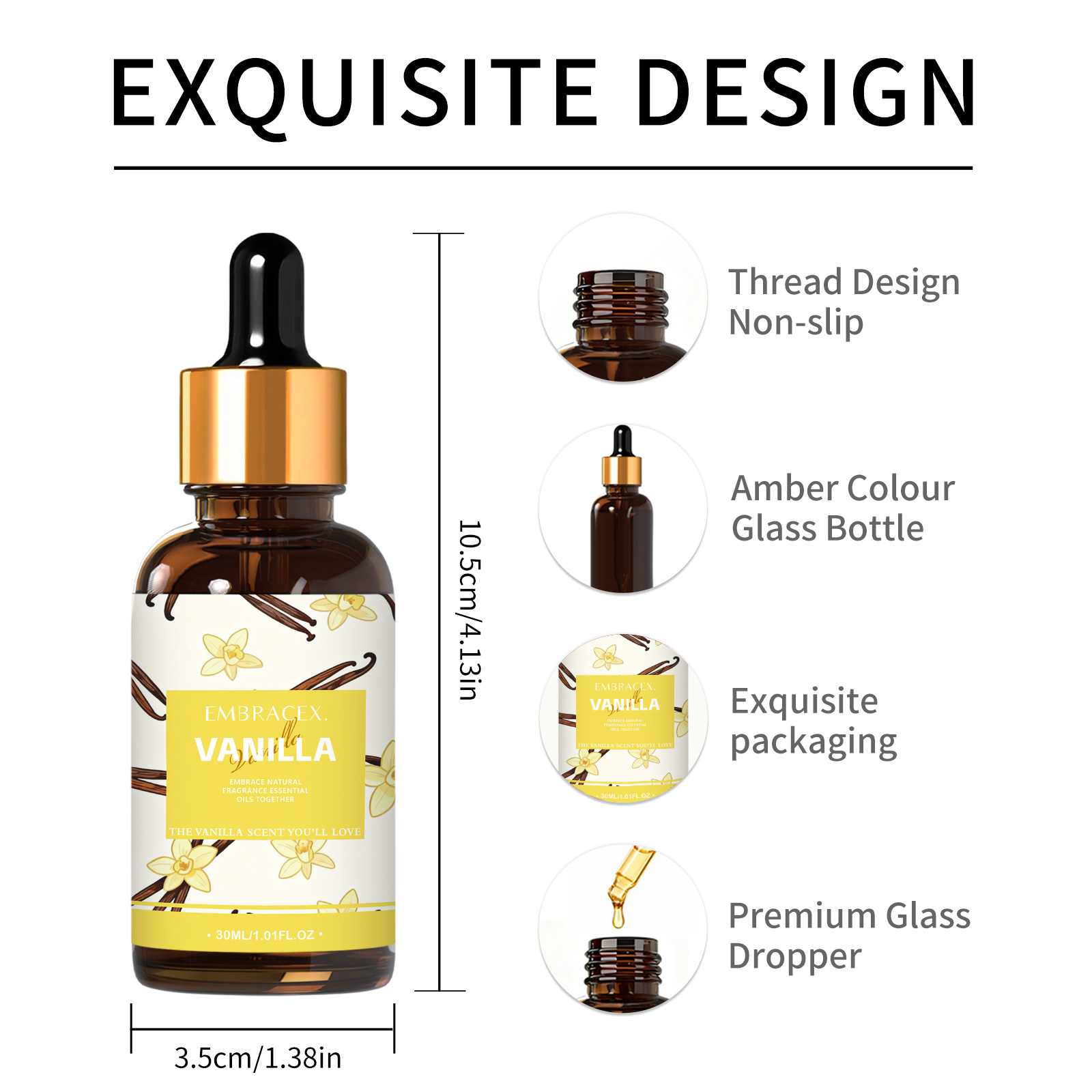 30 ml vanille-etherische olie  - Candle Making Ingredients recensie en prijs