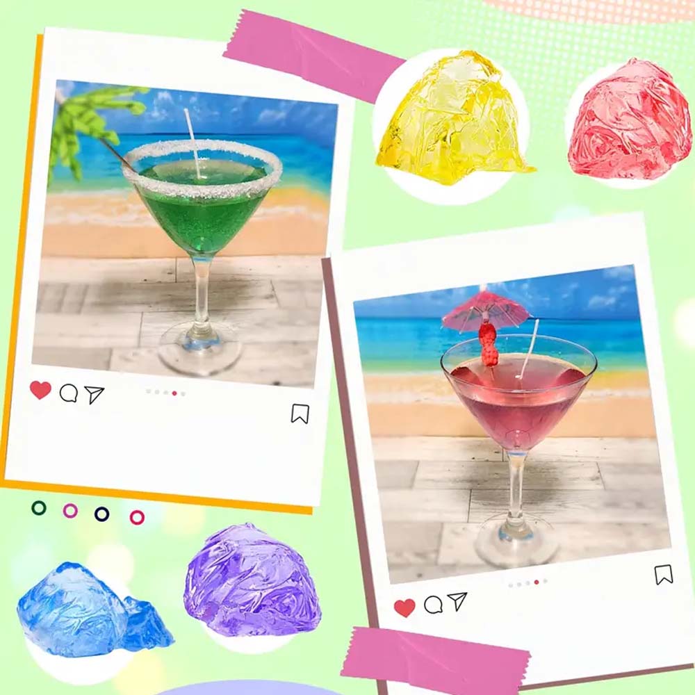 200 g gele, heldere gel-jelly- - Candle Making Reno recensie en prijs