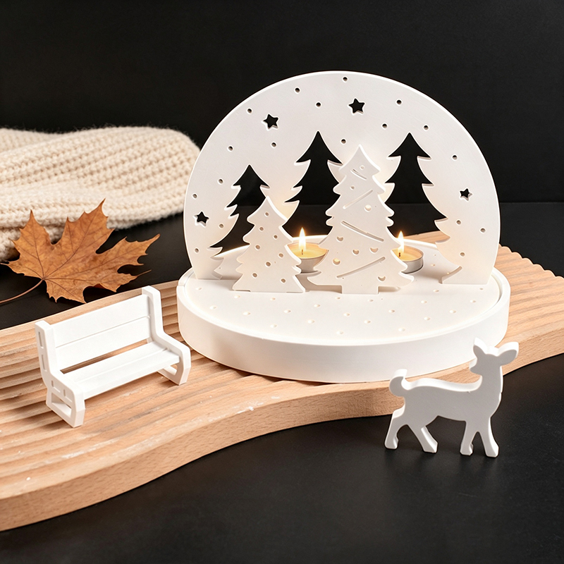 Kerst-Eland Theelicht Houder S - Candle Making Kits recensie en prijs