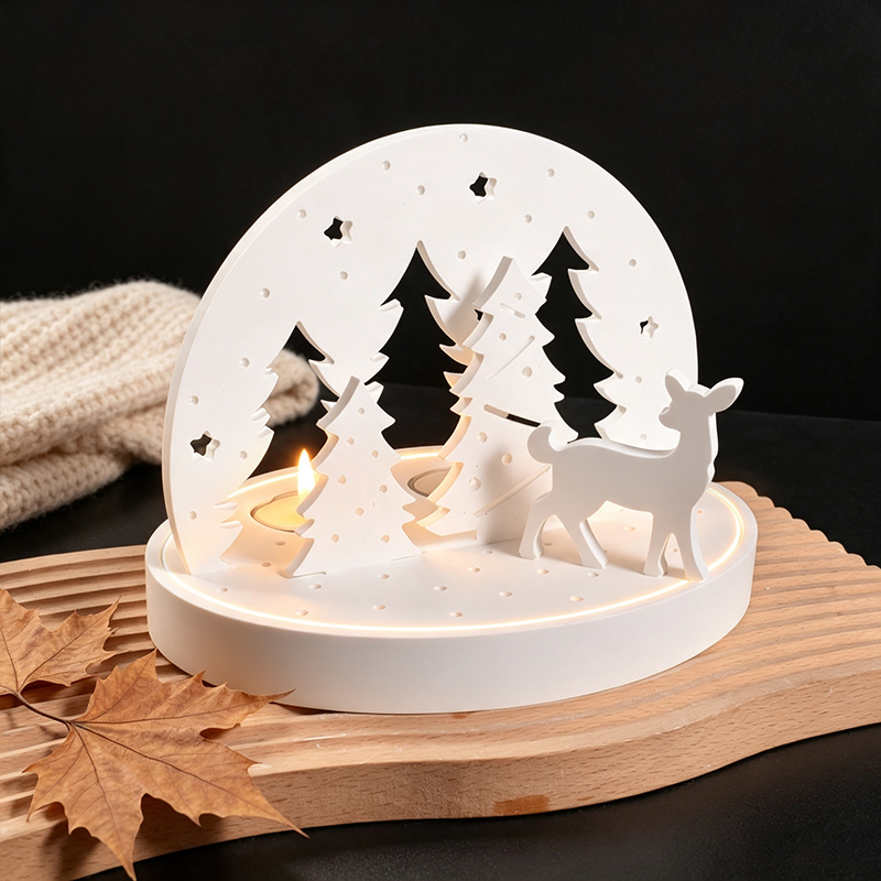Kerst-Eland Theelicht Houder S - Candle Making Kits recensie en prijs