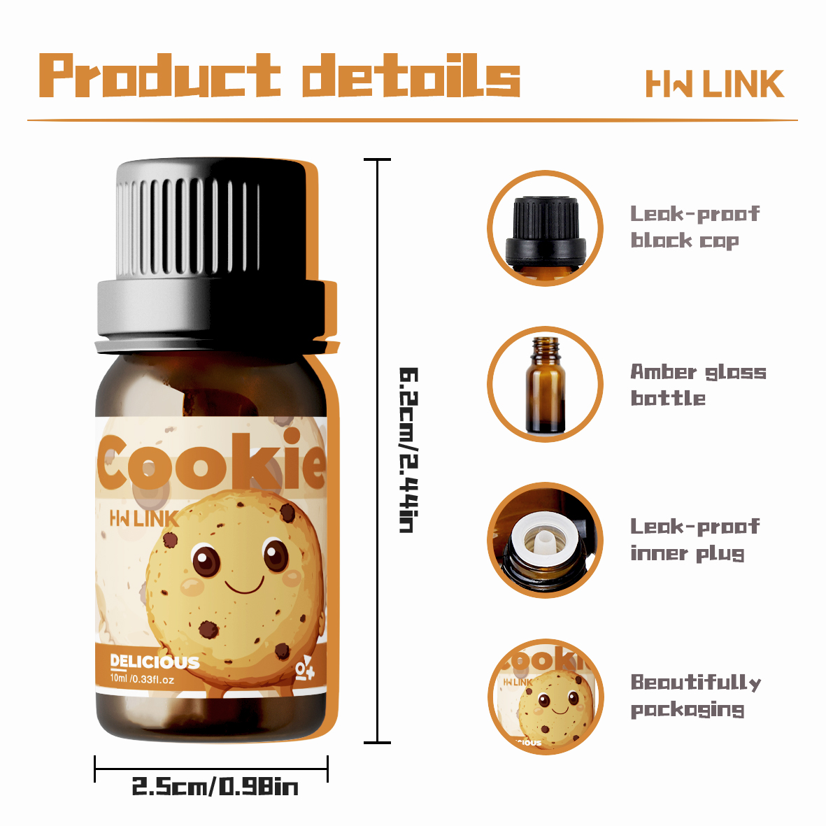 10ml Cookie Essentiële Oliën v - Candle Making Ingredients recensie en prijs