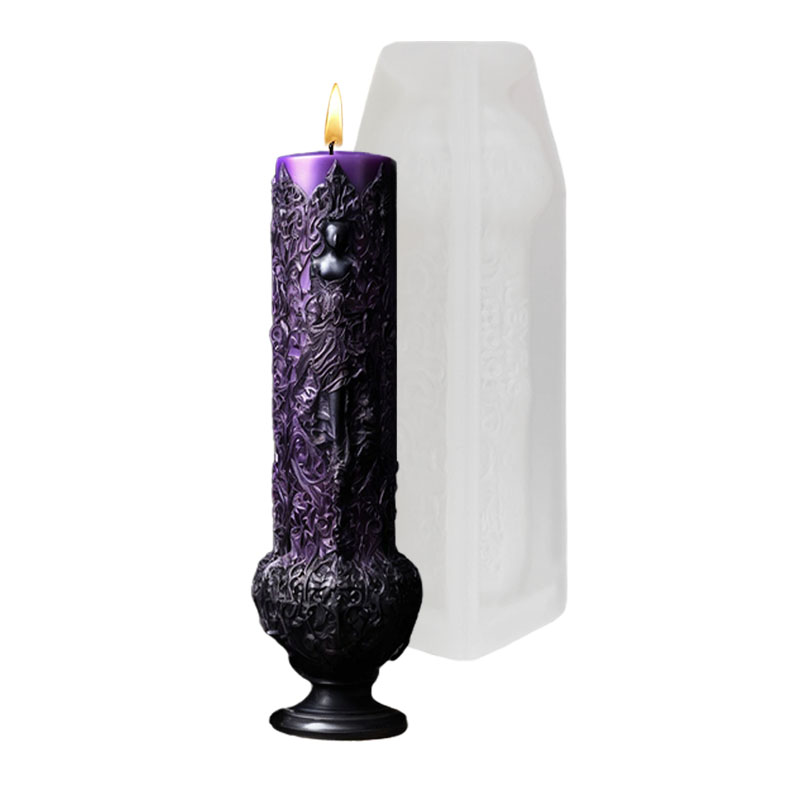 Donkere gotische stijl driedim - Candle Making Vinings recensie en prijs