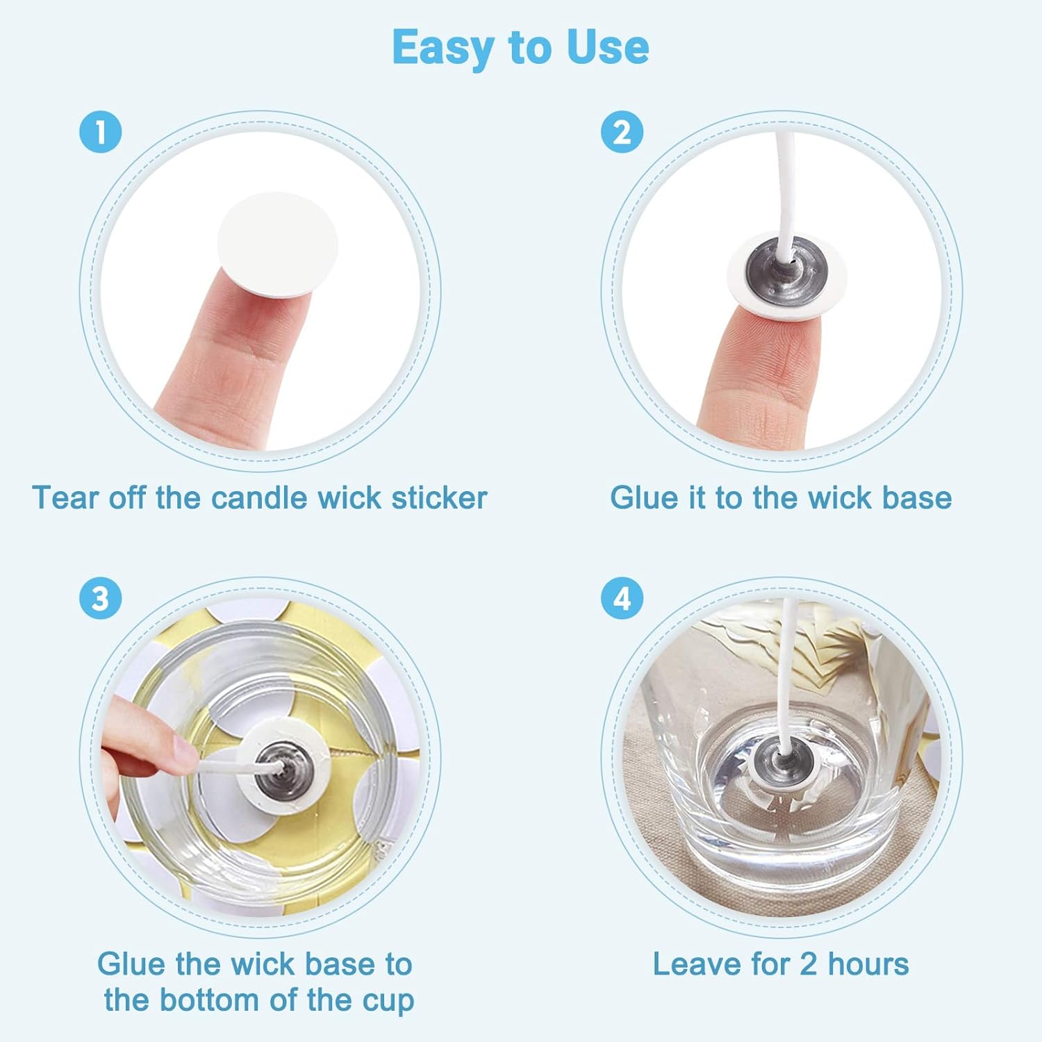 400PCS/100PCS Kaarsenlont Stic - Candle Making Workshop recensie en prijs