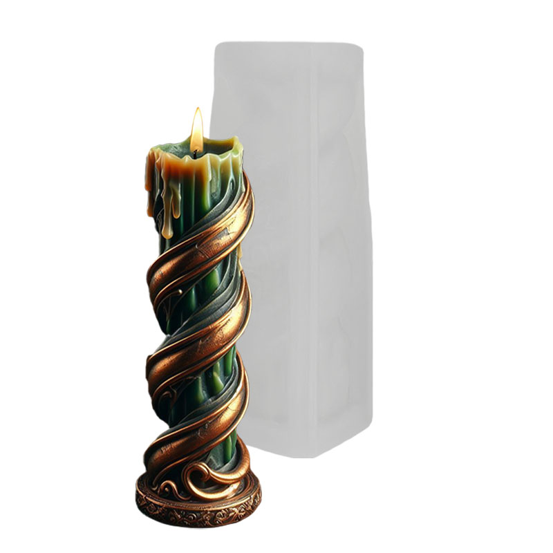 DIY siliconen mal voor gedraai - Candle Making Vinings recensie en prijs