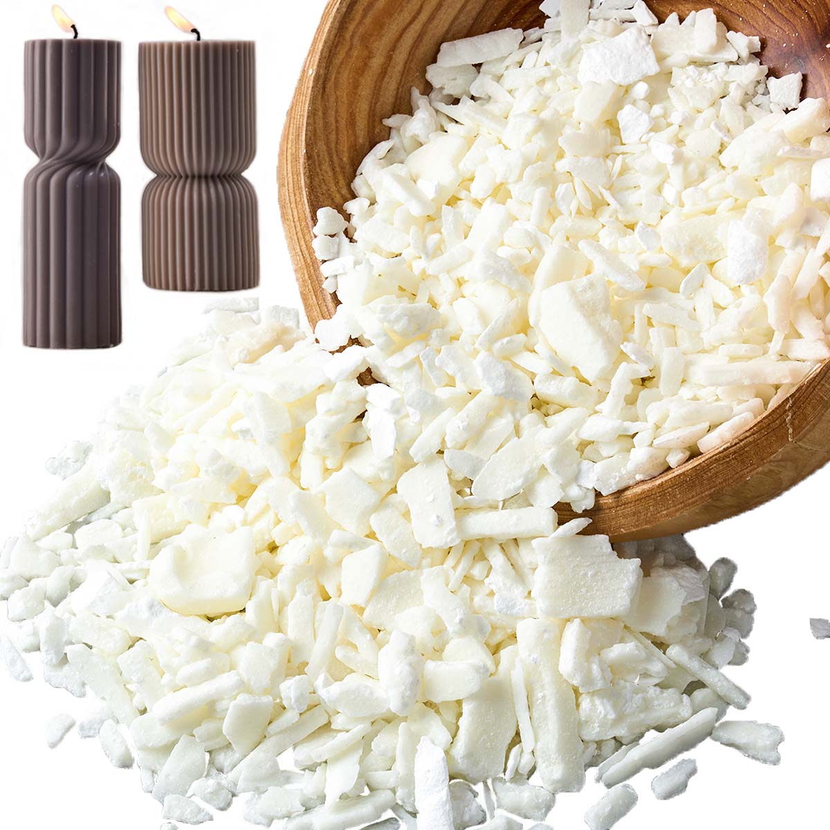 1 pond zuiver witte sojawas vo - Candle Making Los Angeles recensie en prijs