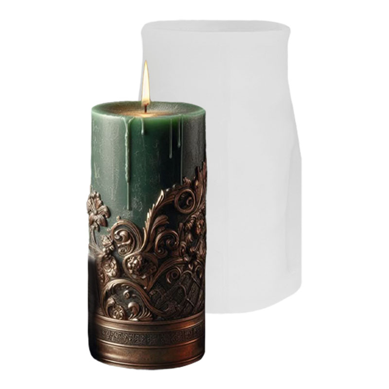 Vintage barokke wijnstok relië - Candle Making Vinings recensie en prijs