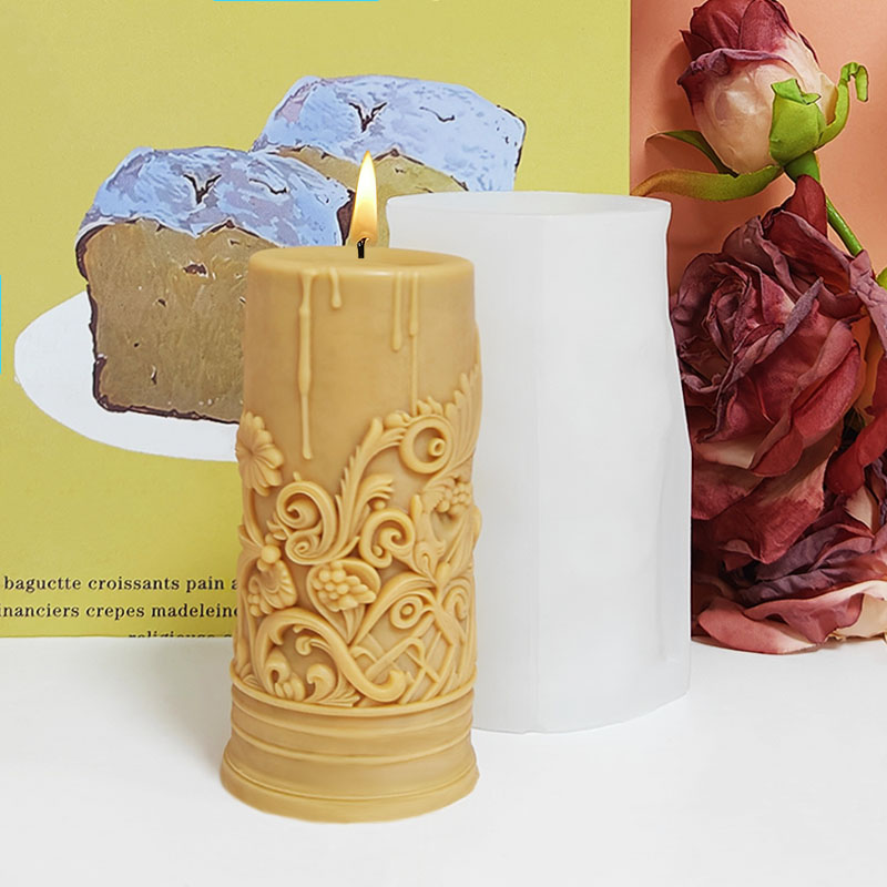 Vintage barokke wijnstok relië - Candle Making Vinings recensie en prijs