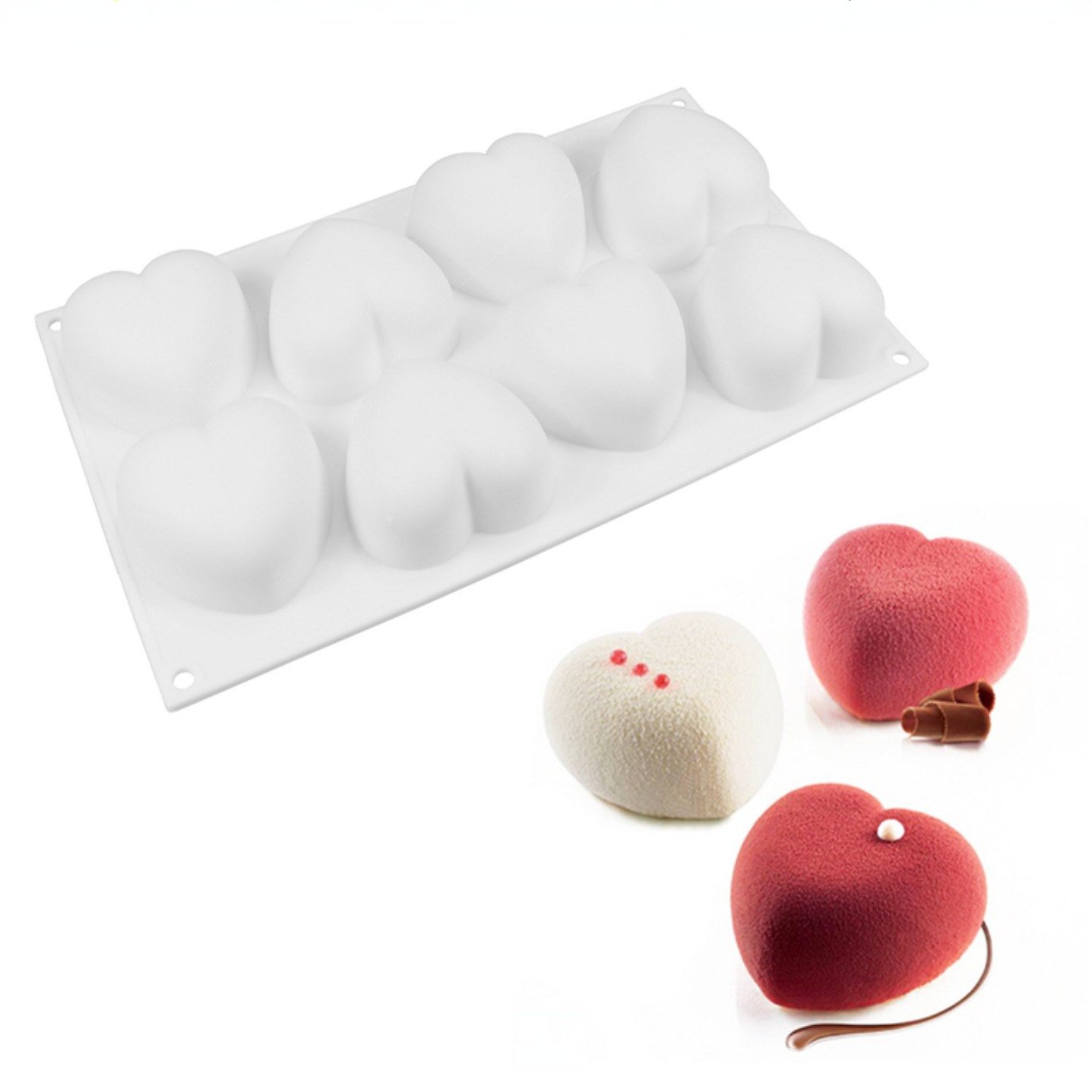 Liefde Hart Siliconen Zeep Sch - Candle Making Kits recensie en prijs