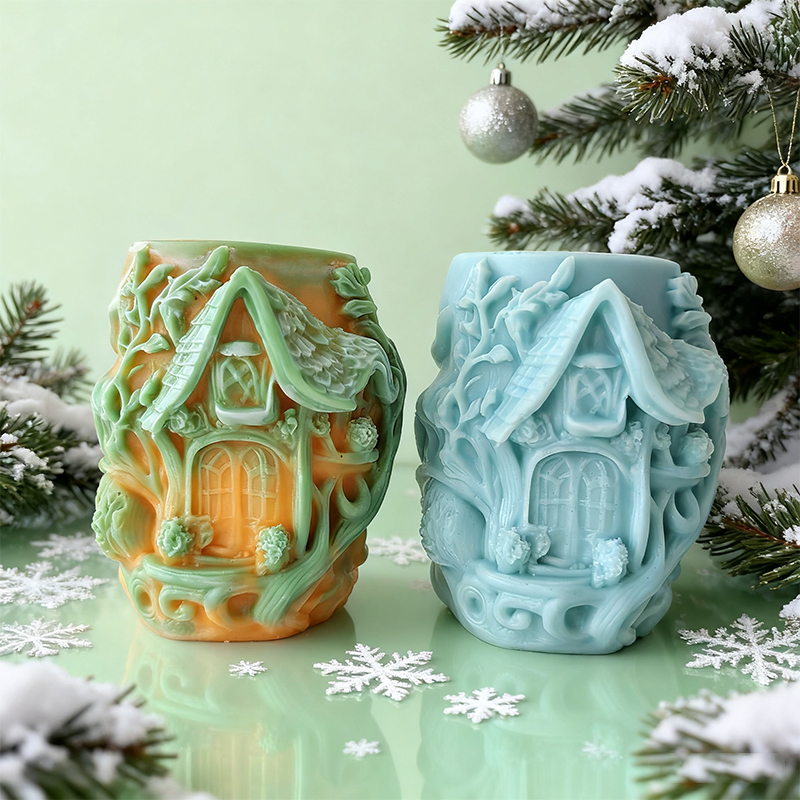 Relief Pijler Huis Vorm Silico - Candle Making Vinings recensie en prijs