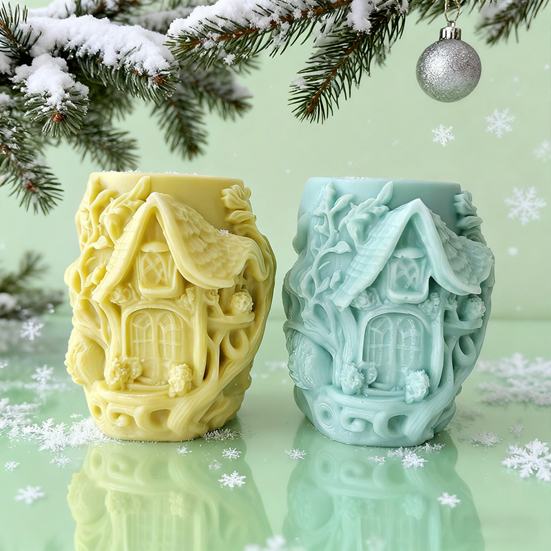 Relief Pijler Huis Vorm Silico - Candle Making Vinings recensie en prijs