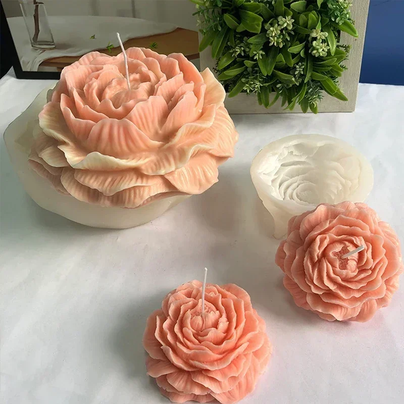 Extra grote 3D bloemenkaars si - Candle Making Kits recensie en prijs