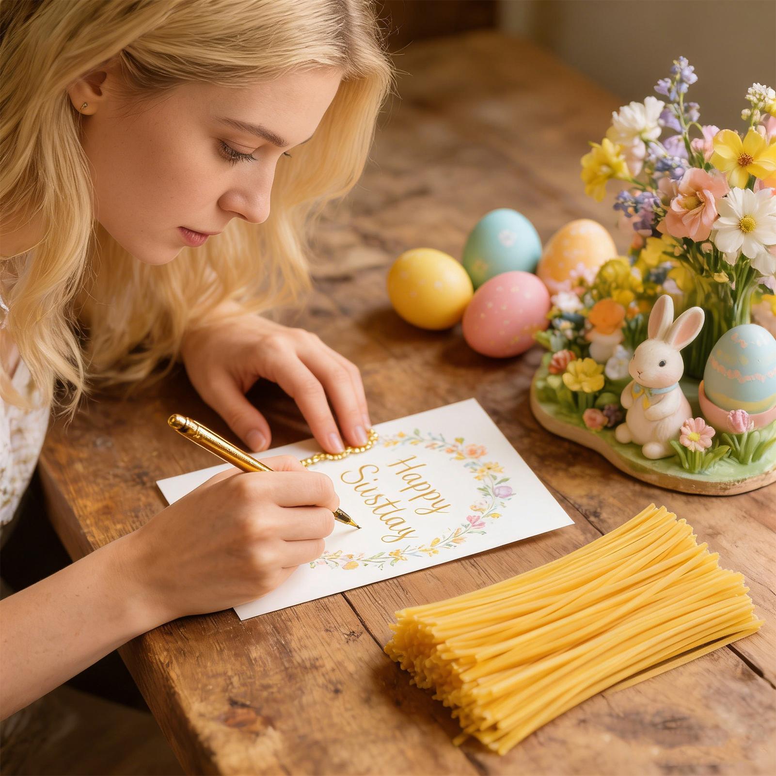 Ei-decoratie bijenwasstokjes 1 - Candle Making Kits recensie en prijs