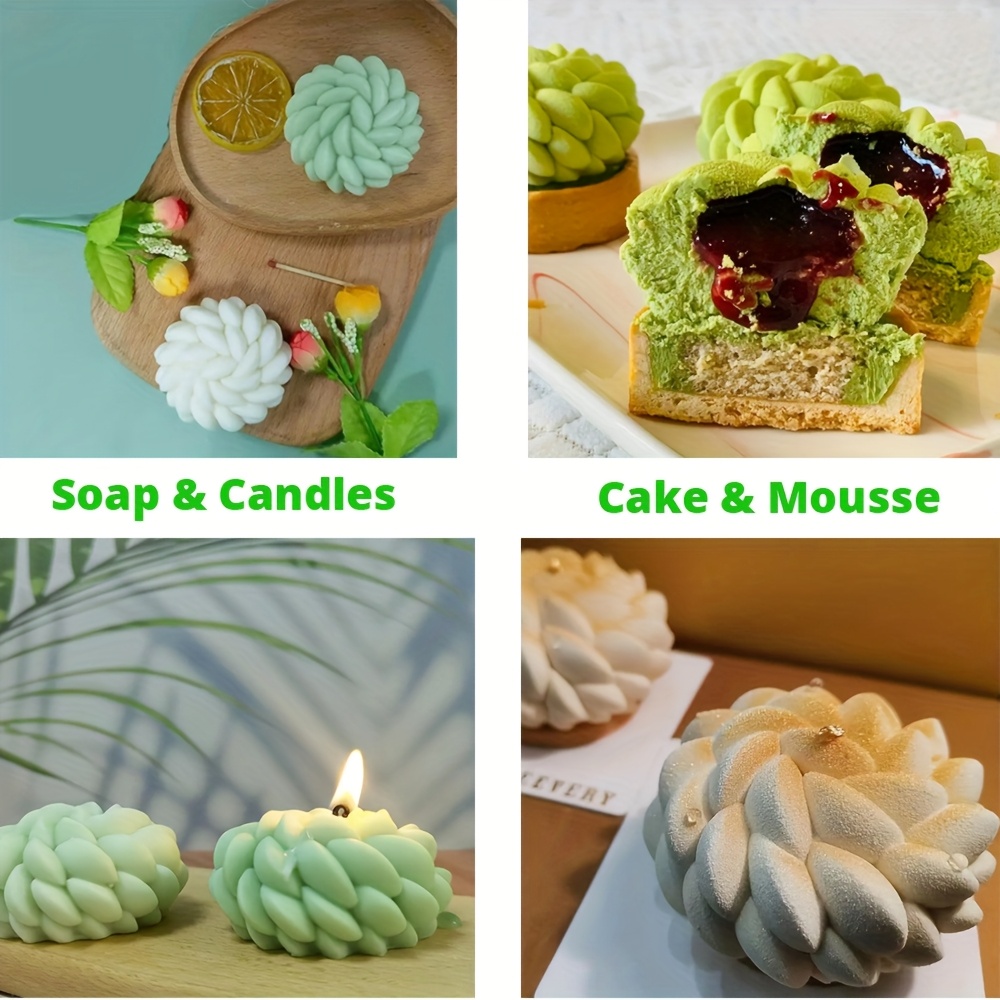 1 Cakevorm Santa Ana Floral -  - Candle Making Los Angeles recensie en prijs