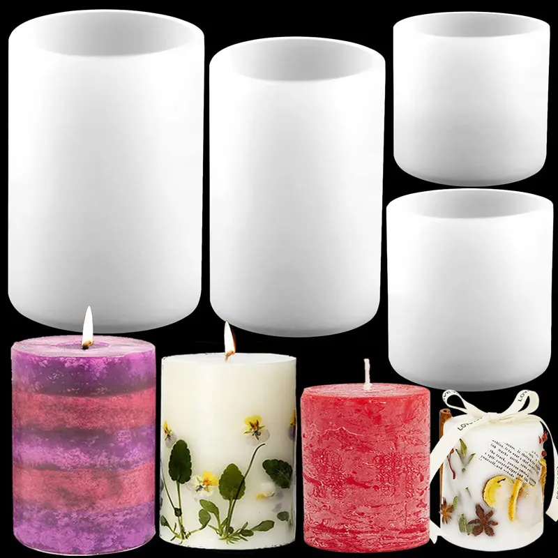 Cilinder siliconen kaars malle - Candle Making Reno recensie en prijs