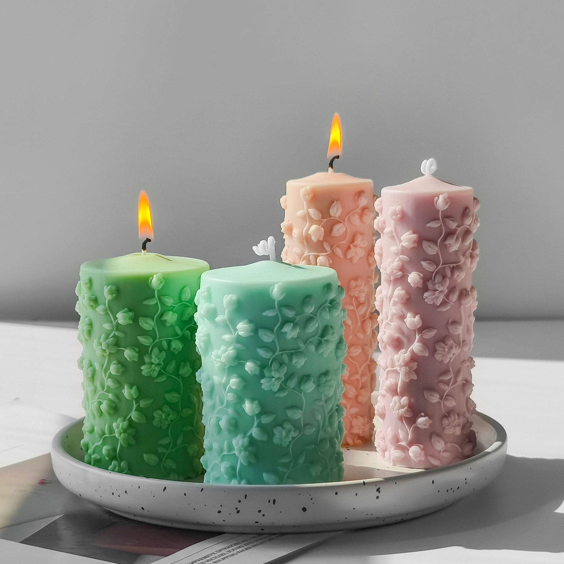3D Cilinder Reliëf Wijnstokken - Candle Making Vinings recensie en prijs