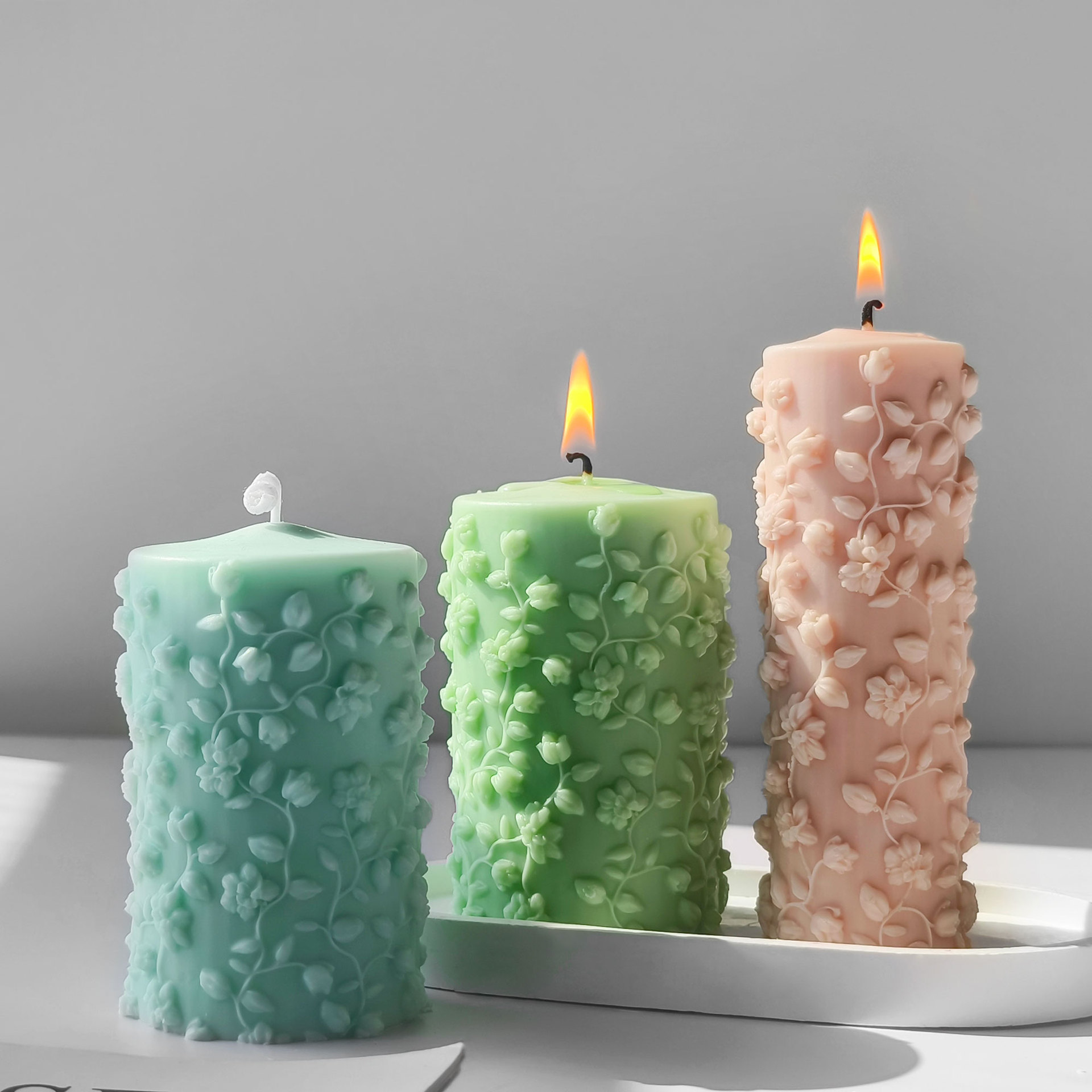 3D Cilinder Reliëf Wijnstokken - Candle Making Vinings recensie en prijs