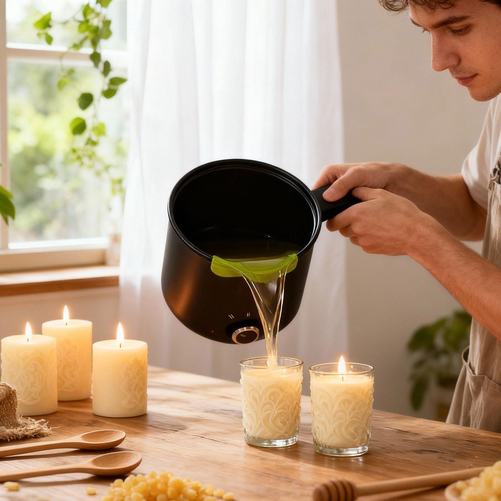 Kaarswas smeltpot 1,5L grote r - Candle Making Kits recensie en prijs