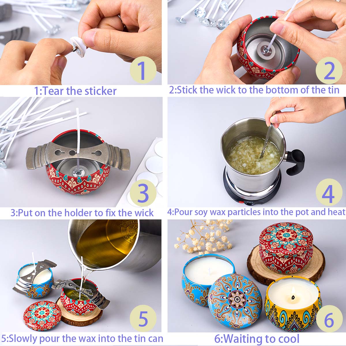 DIY Gereedschapset voor het Ma - Candle Making Workshop recensie en prijs
